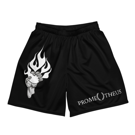Prometheus Mesh Shorts - White